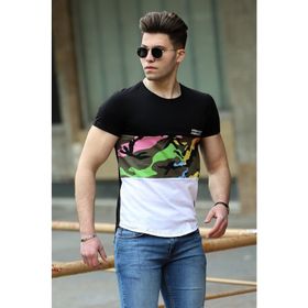 Madmext 3003 Siyah Erkek T-shirt