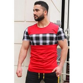 Madmext 3004 Kırmızı Erkek T-Shirt