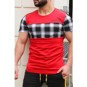 Madmext 3004 Kırmızı Erkek T-Shirt