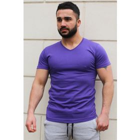 Madmext 3005 Mor Erkek T-Shirt