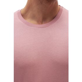 Madmext 3006 Pembe Baskılı Erkek T-Shirt