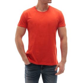 Madmext 3006 Turuncu Baskılı Erkek T-Shirt