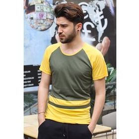 Madmext 3014 Haki Erkek T-shirt