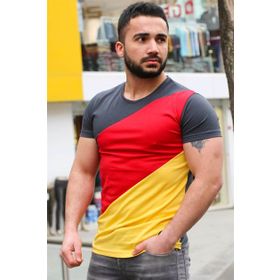 Madmext 3018 Füme Erkek T-shirt