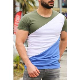 Madmext 3018 Haki Erkek T-shirt