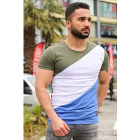 Madmext 3018 Haki Erkek T-shirt