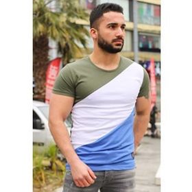 Madmext 3018 Haki Erkek T-shirt