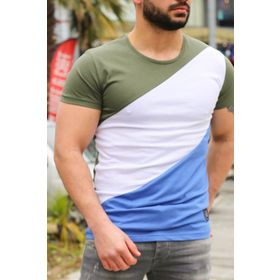 Madmext 3018 Haki Erkek T-shirt