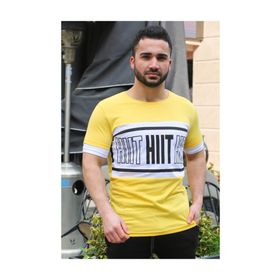 Madmext 3019 Sarı Erkek T-shirt