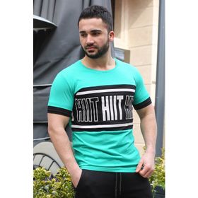 Madmext 3019 Yeşil Erkek T-shirt