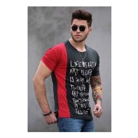 Madmext 3020-3 Füme Erkek T-shirt