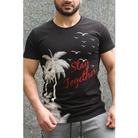 Madmext 3026 Siyah Erkek T-shirt