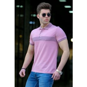 Madmext 3058-2 Pudra Erkek T-shirt