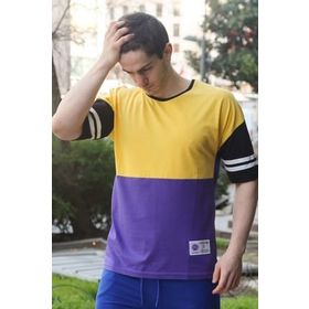 Madmext 3078 Mor Erkek T-Shirt
