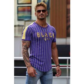 Madmext 3083 Mor Erkek T-shirt
