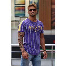 Madmext 3083 Mor Erkek T-shirt