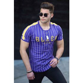 Madmext 3083 Mor Erkek T-shirt