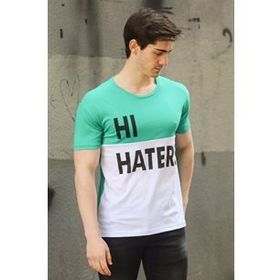 Madmext 3089 Yeşil Erkek T-Shirt