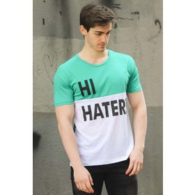Madmext 3089 Yeşil Erkek T-Shirt