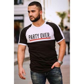 Madmext 4027 Siyah Erkek T-shirt