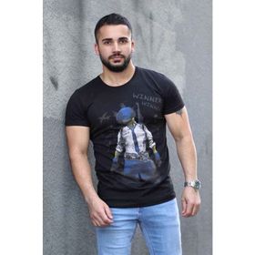 Madmext 4028 Siyah Erkek T-shirt