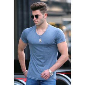 Madmext 4054 Erkek Basic T-shirt