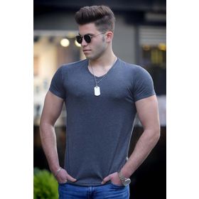 Madmext 4054 Erkek Basic T-shirt