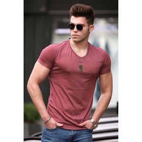 Madmext 4054 Erkek Basic T-shirt