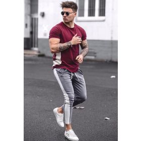 Madmext 4102 Bordo Erkek T-shirt