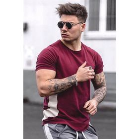 Madmext 4102 Bordo Erkek T-shirt