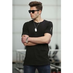 Madmext 4102 Siyah Erkek T-shirt
