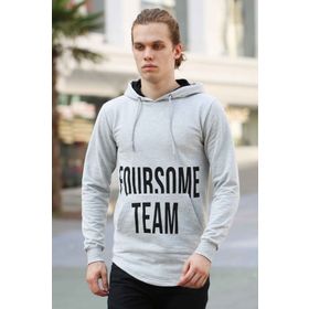 Madmext 4148 Gri Erkek Sweatshirt