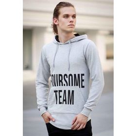 Madmext 4148 Gri Erkek Sweatshirt