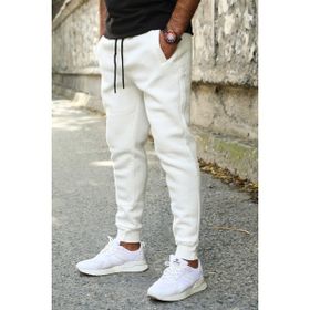 Madmext 4210 Beyaz Basic Erkek Eşofman