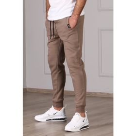 Madmext 4210 Kahverengi Basic Erkek Eşofman