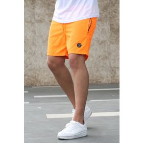 Madmext 4262 Neon Turuncu Erkek Şort
