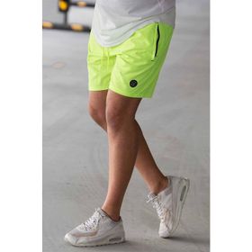 Madmext 4262 Neon Yeşil Erkek Şort