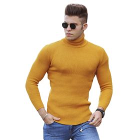 Madmext 4359-2 Hardal Erkek Kazak