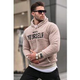 Madmext 4390 Camel Peluş Swetshirt