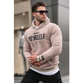Madmext 4390 Camel Peluş Swetshirt