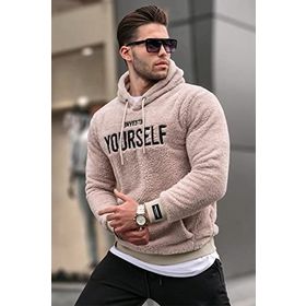 Madmext 4390 Camel Peluş Swetshirt