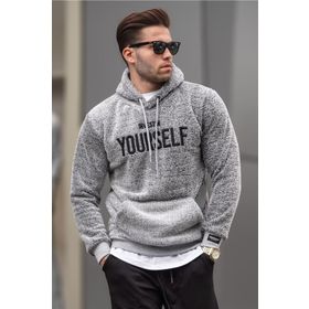 Madmext 4390 Gri Erkek Sweatshirt