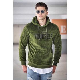 Madmext 4390 Haki Erkek Sweatshirt