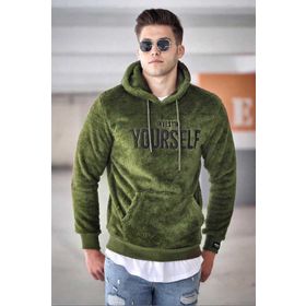Madmext 4390 Haki Erkek Sweatshirt