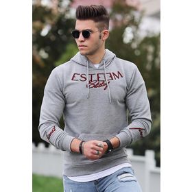 Madmext 4402 Gri Erkek Sweatshirt