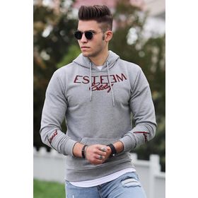 Madmext 4402 Gri Erkek Sweatshirt