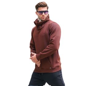 Madmext 4411 Acı Kahverengi Erkek Sweatshirt