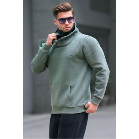 Madmext 4411 Acı Kahverengi Erkek Sweatshirt