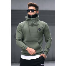 Madmext 4411 Haki Erkek Sweatshirt
