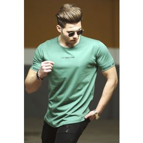 Madmext 4461 Yeşil Erkek T-Shirt